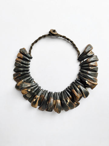 WATER BUFFALO TOOTH NECKLACE